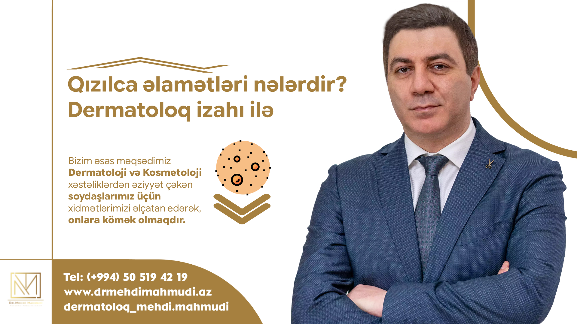 Qızılca əlamətləri nələrdir? Dermatoloq izahı ilə