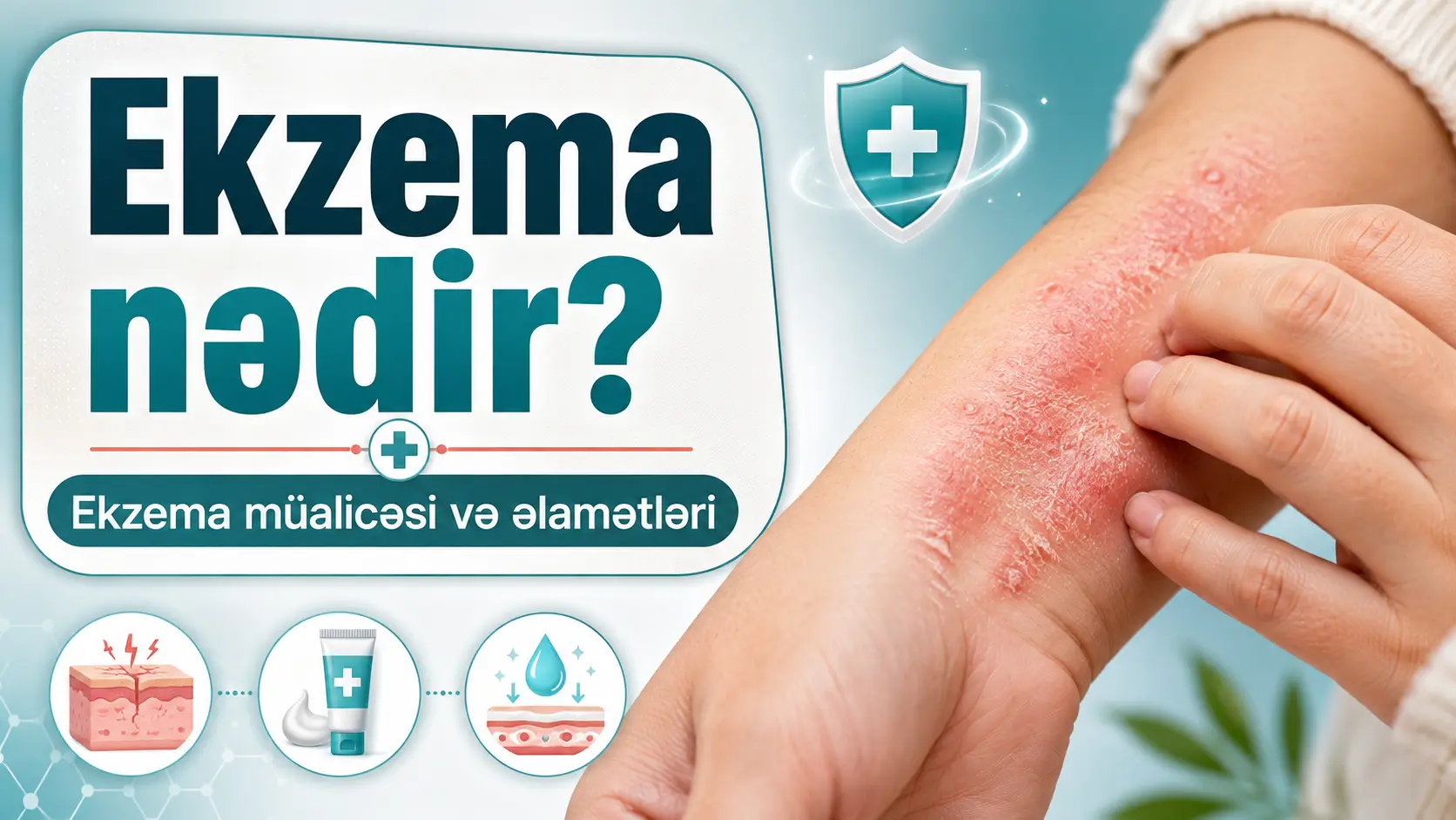 Ekzema — Səbəbləri, Əlamətləri və Müalicəsi | Dermatoloq İzahı