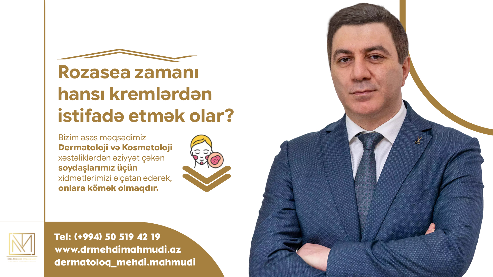 Rozasea zamanı hansı kremlərdən istifadə etmək olar?