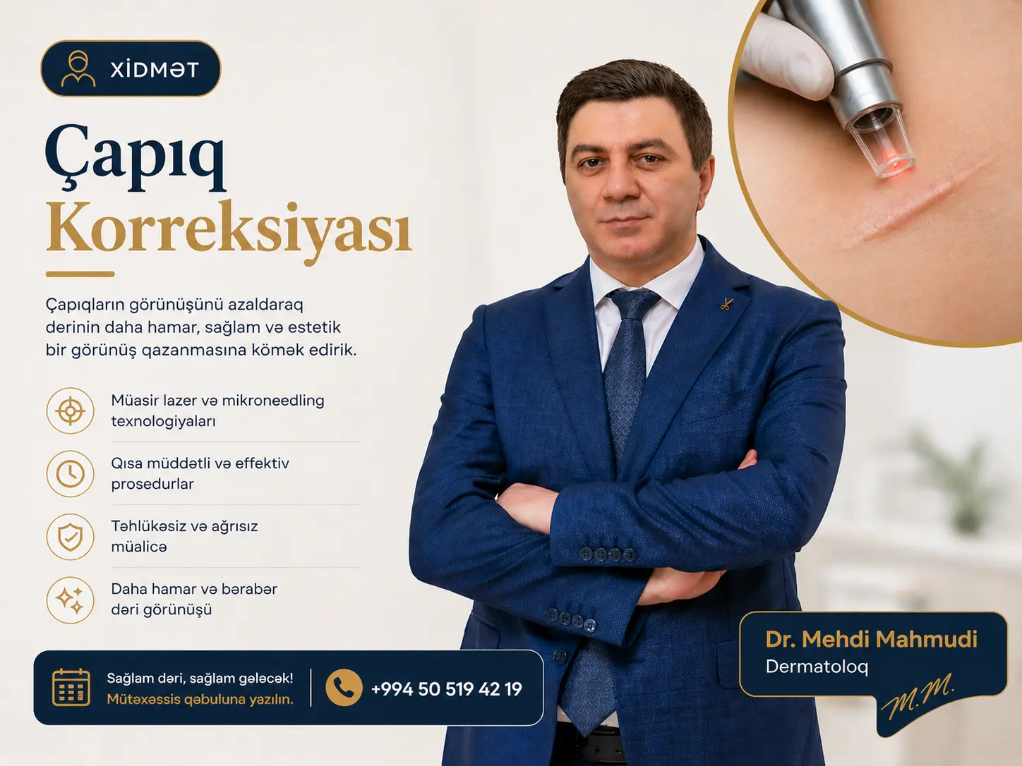 Çapıq Korreksiyası — Dr. Mehdi Mahmudi