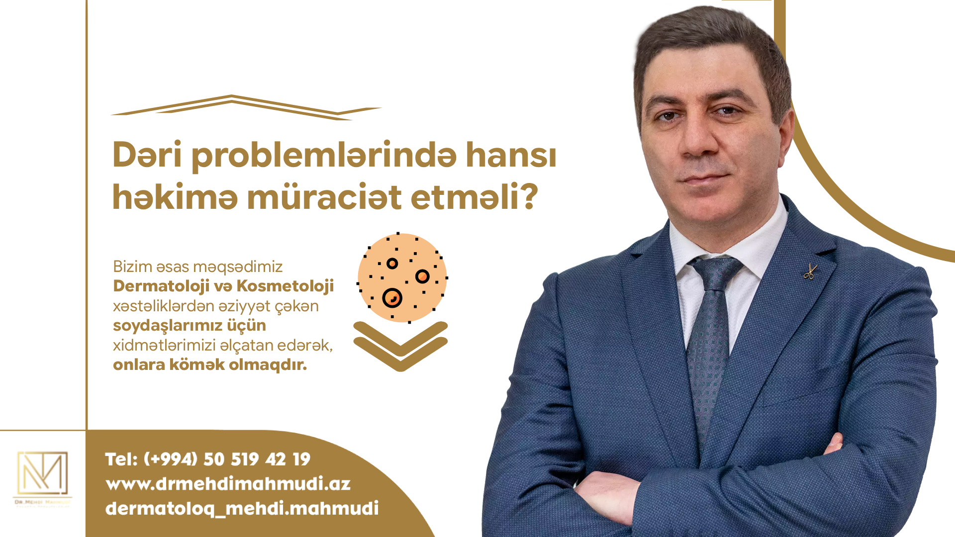 Dəri problemlərində hansı həkimə müraciət etməli?